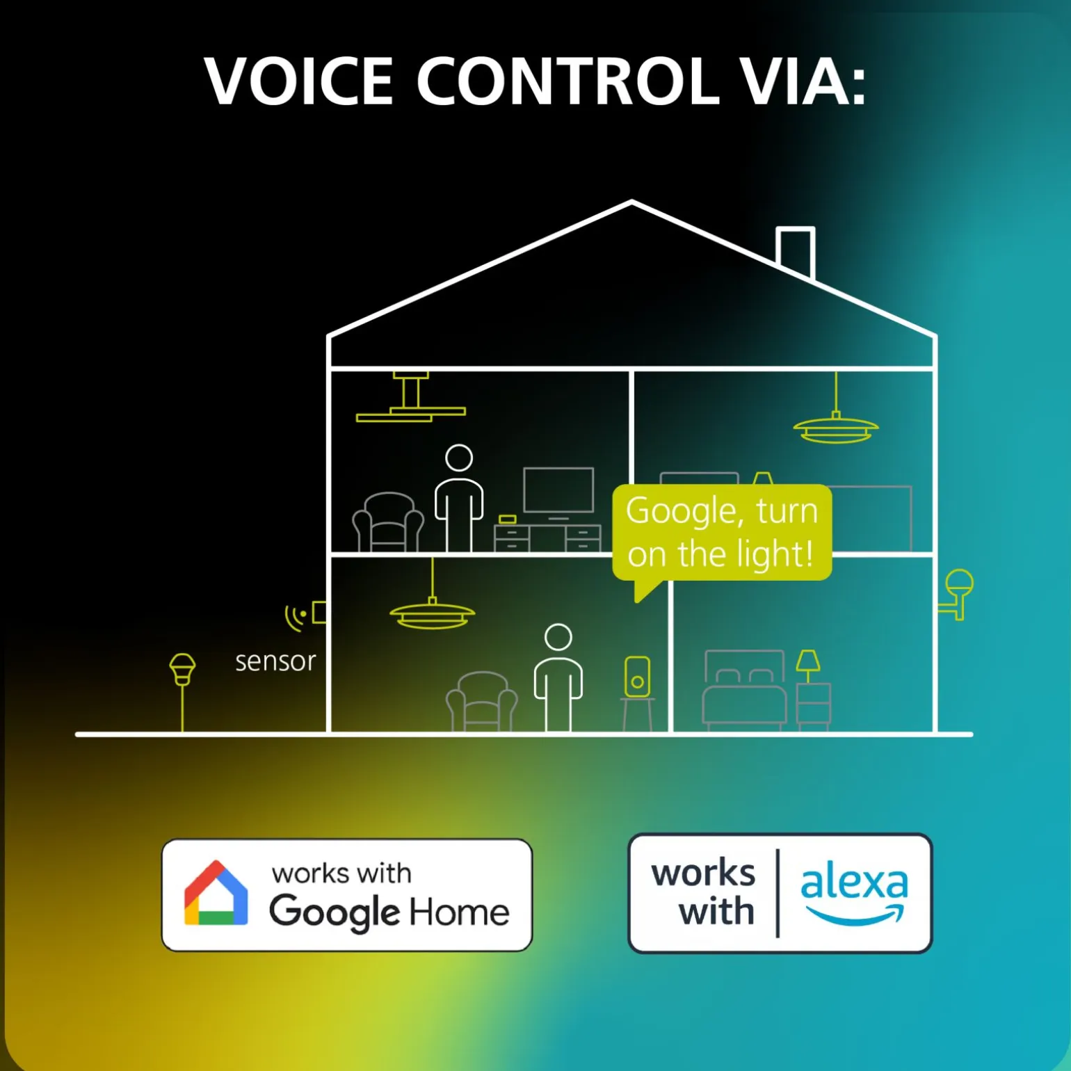 Eglo Connect.Z Smart Taklampa Aluminium Svart 17W 2150lm - 827-865 Justerbar Vit + RGB | 420mm - Dimbar