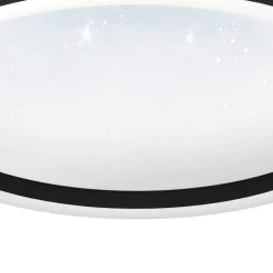 Eglo Connect.Z Smart Taklampa Aluminium Svart 17W 2150lm - 827-865 Justerbar Vit + RGB | 420mm - Dimbar