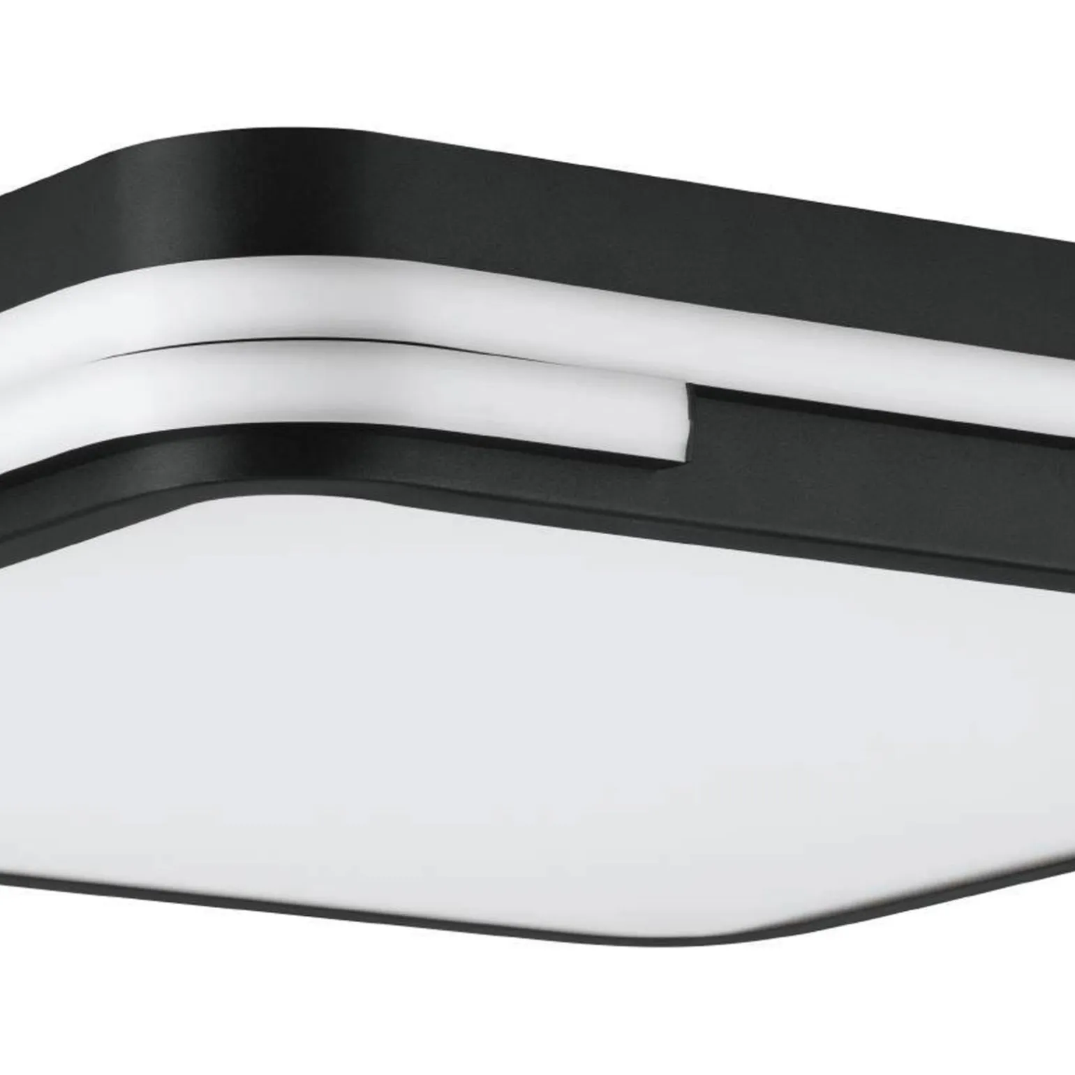 Eglo Connect.Z Smart Taklampa Genovese-Z Aluminium Svart 22W 2600lm - 827-865 Justerbar Vit | Dimbar