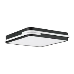 Eglo Connect.Z Smart Taklampa Genovese-Z Aluminium Svart 22W 2600lm - 827-865 Justerbar Vit | Dimbar