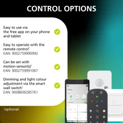 Eglo Connect.Z Smart Taklampa Herrora-Z Aluminium Vit 5W 660lm - 827-865 Justerbar Vit | Dimbar