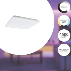 Eglo Connect.Z Smart Taklampa Herrora-Z Aluminium Vit 5W 660lm - 827-865 Justerbar Vit | Dimbar