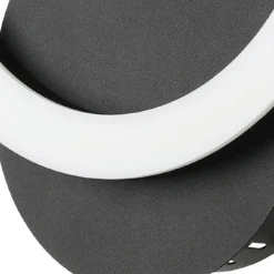 Eglo Connect.Z Smart Vägglampa Parrapos-Z Stål Svart 6W 820lm - 827-865 Justerbar Vit | Dimbar