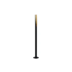 Eglo Golvlampa Barbotto Stål Svart, Guld 4.5W 345lm - 830 Varm Vit | Passande för GU10