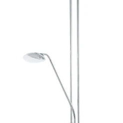 Eglo Golvlampa Baya Led Stål Krom 20W 2440lm - 830 Varm Vit | Dimbar