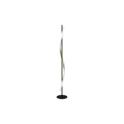Eglo Golvlampa Conaprato Stål Brushed Mässing, Svart 20W 2500lm - 827-840-865 CCT | Dimbar