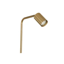 Eglo Golvlampa Rigomagno Stål Mässing | Passande för GU10