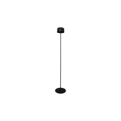 Eglo Golvlampa Roccanova-L Solar Stål Svart 2W 270lm - 830 Varm Vit | IP44 - Touchdimmerbar - USB-C