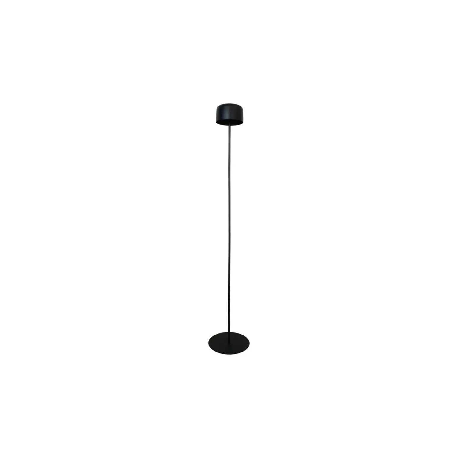 Eglo Golvlampa Roccanova-L Solar Stål Svart 2W 270lm - 830 Varm Vit | IP44 - Touchdimmerbar - USB-C