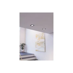 Eglo Infälld Spot Fueva 6 Plast Svart 18.5W 2100lm - 827-840-865 CCT