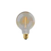 Eglo LED Globe E27 Filament Ambar 4.5W 400lm - 822 Extra Varm Vit | 3-Stegs Dimbar - Ersättare 40W