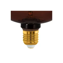 Eglo LED Globe E27 Filament Guld 4W 40lm - 820 Extra Varm Vit | Dimbar - Ersättare 15W