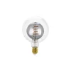 Eglo LED Globe E27 Filament Smokey 2W 80lm - 820 Extra Varm Vit | Dimbar - Ersättare 15W