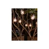 Eglo LED Ljusslinga Partaj Svart 4.5M - 830 Varm Vit | incl. 16 Ljus-källor