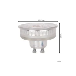 Eglo LED Spot GU10 PAR16 4W 400lm 38D - 827 Extra Varm Vit | Dimbar - Ersättare 57W