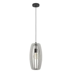 Eglo Pendellampa Bajazzara Stål Svart | 260mm - Passande För 1x E27
