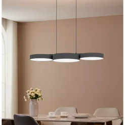 Eglo Pendellampa Barbano-Z Stål Svart 7W 850lm - 827-865 Justerbar Vit | Dimbar