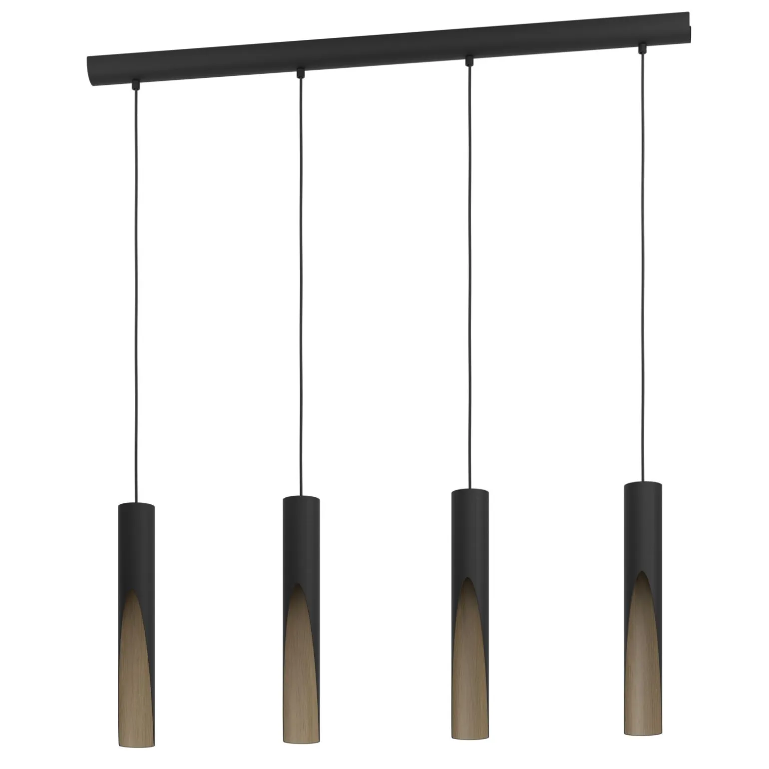 Eglo Pendellampa Barbotto Stål Svart 4W 345lm - 830 Varm Vit
