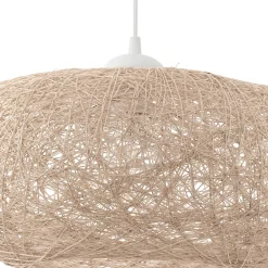 Eglo Pendellampa Campilo Plast Vit | 450mm - Passande För 1x E27