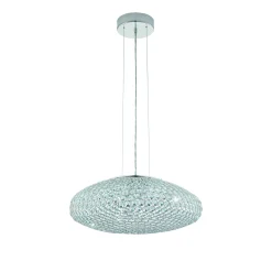 Eglo Pendellampa Clemente Stål Krom | 540mm - Passande För 3x E27