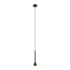 Eglo Pendellampa Cortaderas Stål Svart 4W 400lm - 830 Varm Vit | 95mm