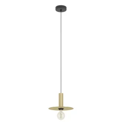 Eglo Pendellampa Escandell Stål Svart | 250mm - Passande För 1x E27