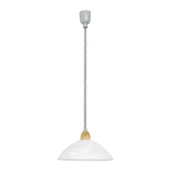 Eglo Pendellampa Lord 2 Trä Silver | 360mm - Passande För 1x E27