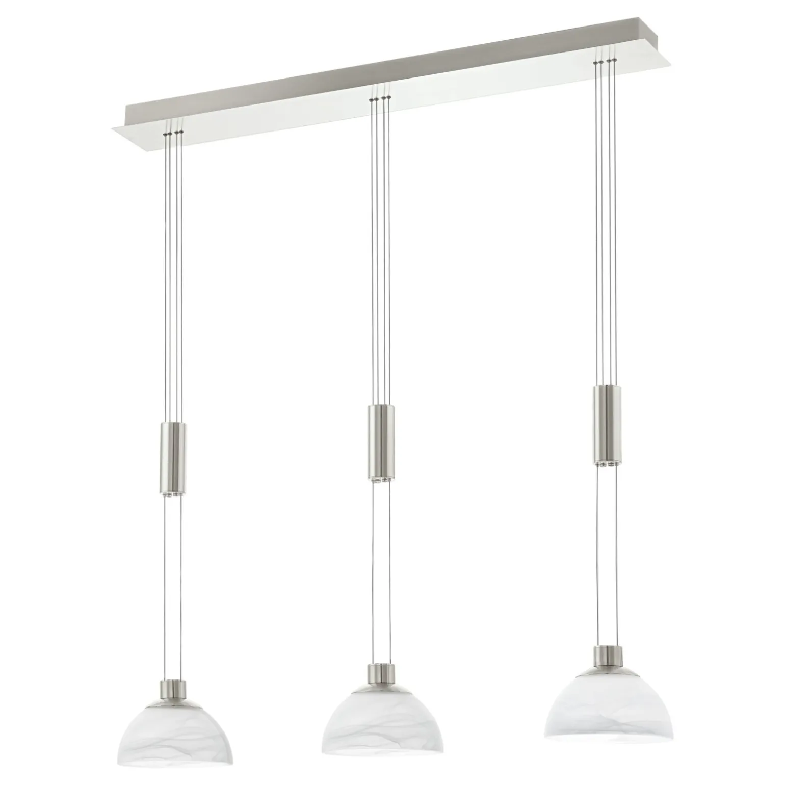 Eglo Pendellampa Montefio Rostfritt Stål Vit 6W 800lm - 830 Varm Vit