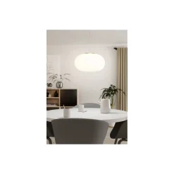 Eglo Pendellampa Optica Stål Satin Nickel | Passande för 2x E27