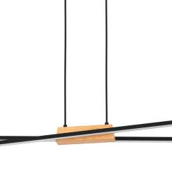 Eglo Pendellampa Panagria Aluminium Svart 13W 1560lm - 830 Varm Vit | Dimbar