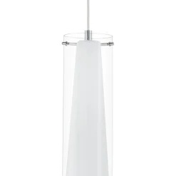 Eglo Pendellampa Pinto Stål Krom | 110mm - Passande För 1x E27