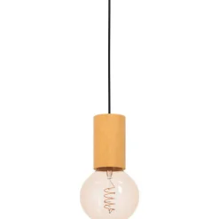Eglo Pendellampa Pozueta 1 Stål Svart | 65mm - Passande För 1x E27