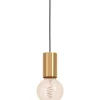 Eglo Pendellampa Pozueta 1 Stål Guld | 65mm - Passande För 1x E27