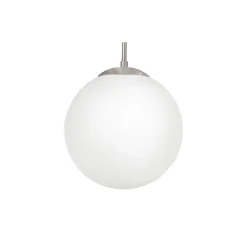 Eglo Pendellampa Rondo Stål Satin Nickel | Passande för E27