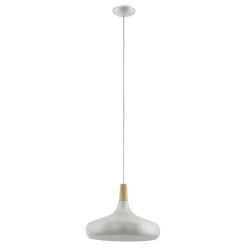 Eglo Pendellampa Sabinar Stål Silver | 400mm - Passande För 1x E27