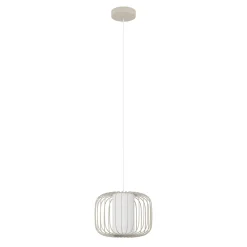 Eglo Pendellampa Terrarosa Stål Beige | 285mm - Passande För 1x E27