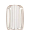 Eglo Pendellampa Terrarosa Stål Beige | 240mm - Passande För 1x E27