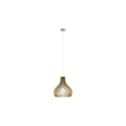 Eglo Pendellampa Tindori Stål Satin Nickel | IP20 - Passande för 1x E27