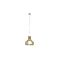 Eglo Pendellampa Tindori Stål Satin Nickel | IP20 - Passande för 1x E27