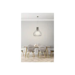 Eglo Pendellampa Tindori Stål Satin Nickel | IP20 - Passande för 1x E27