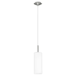 Eglo Pendellampa Troy 3 Stål Vit | 110mm - Passande För 1x E27