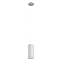 Eglo Pendellampa Troy 3 Stål Vit | 110mm - Passande För 1x E27