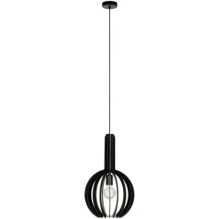 Eglo Pendellampa Velasco Stål Svart | 310mm - Passande För 1x E27