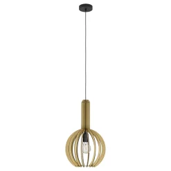 Eglo Pendellampa Velasco Stål Svart | 310mm - Passande För 1x E27