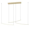 Eglo Pendellampa Villeggi Aluminium Guld 22W 3600lm - 827-865 Justerbar Vit | Dimbar