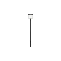 Eglo Spik Ljus Pantete Solar Svart 7W 840lm - 830 Varm Vit | IP65 - Rörelsesensor