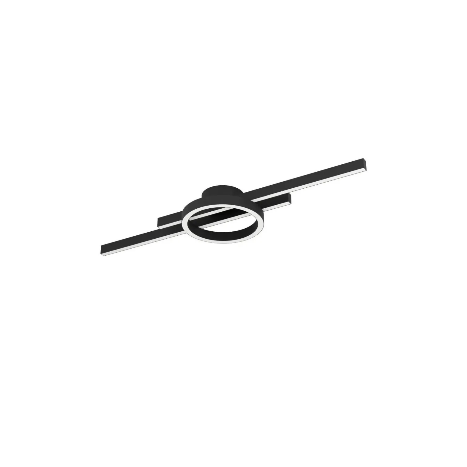 Eglo Taklampa Amandolo Stål Svart 23.5W 2850lm - 827-865 Justerbar Vit + RGB | Dimbar