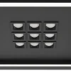 Eglo Taklampa Balazote Stål Svart 245W 4045lm - 827-865 Justerbar Vit | Dimbar