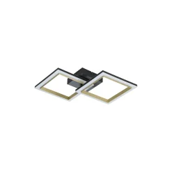 Eglo Taklampa Calliera Stål Svart, Mässing 18.4W 2500lm - 830 Varm Vit | Dimbar