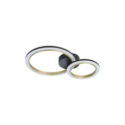Eglo Taklampa Calliera Stål Svart, Mässing 12W 1500lm - 830 Varm Vit | Dimbar